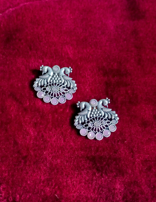 Shula Dual Peacock Studs