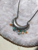 Farheen Moon Beaded Necklace