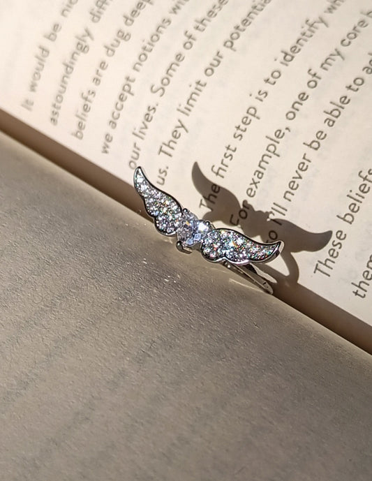 Sweetheart Angel Silver Anti Tarnish Ring