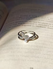 Mermaid & Pearl Silver Anti Tarnish Ring