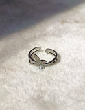 Mermaid & Pearl Silver Anti Tarnish Ring