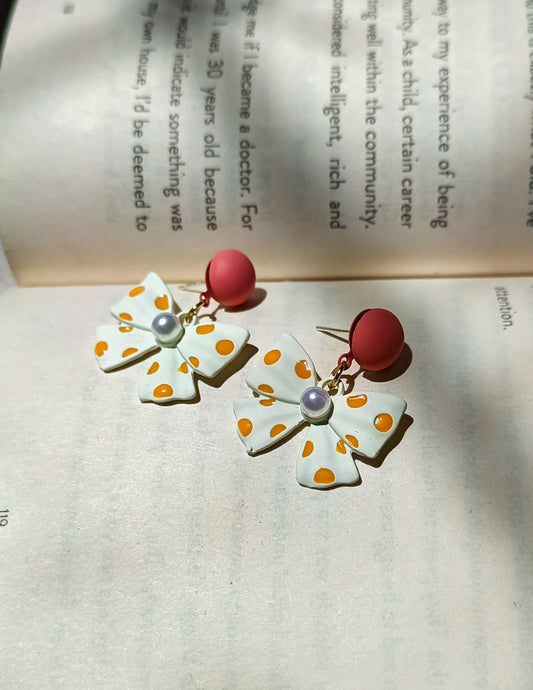 Korean Casual Spring Bow Earring