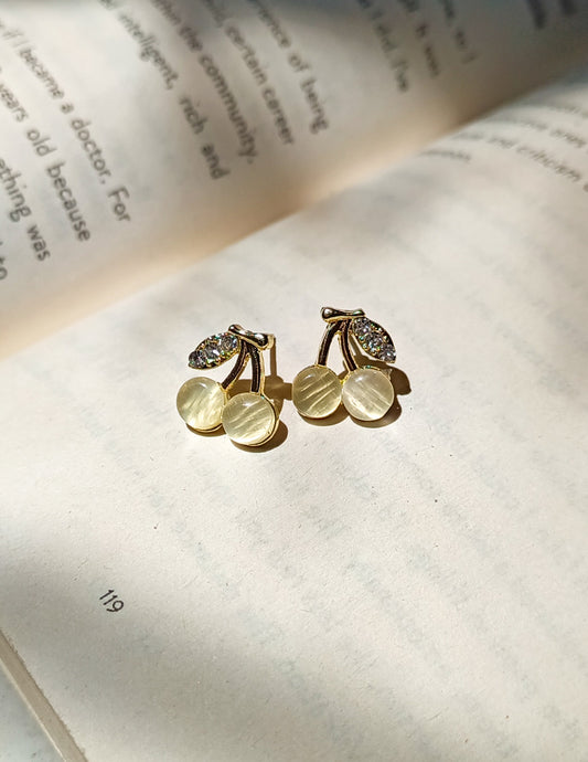 Korean Everyday Cute Cherry Earrings