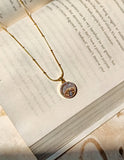 Evil Eye Inspired Gold Tone Anti Tarnish Everyday Necklace Chain